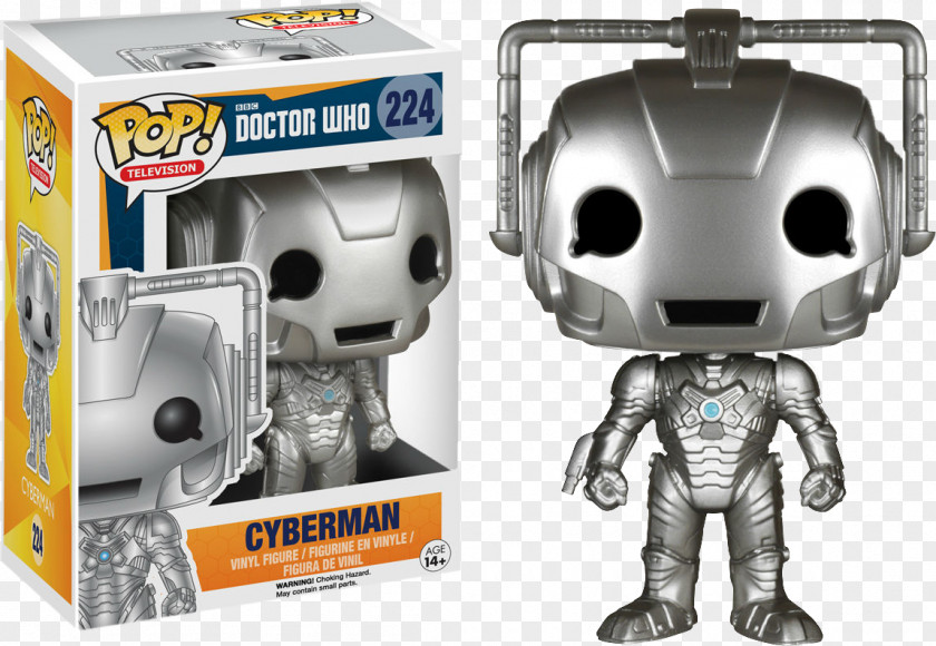 Doctor Eleventh Cyberman Funko Action & Toy Figures PNG