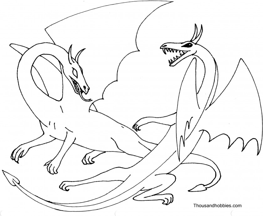 Dragon Kids Coloring Book Child Adult Mandala PNG