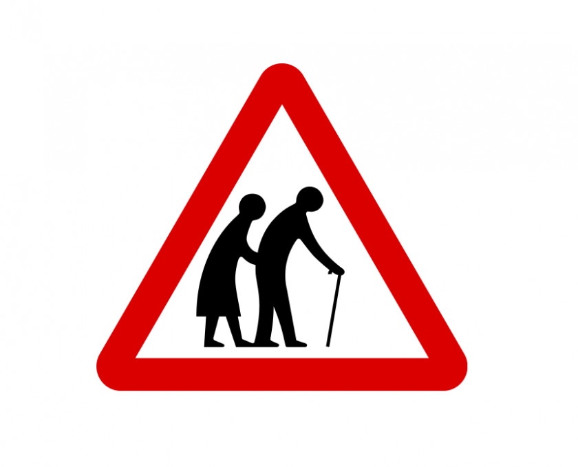 Elderly People Pictures Road Signs In Singapore The Highway Code Traffic Sign Warning PNG