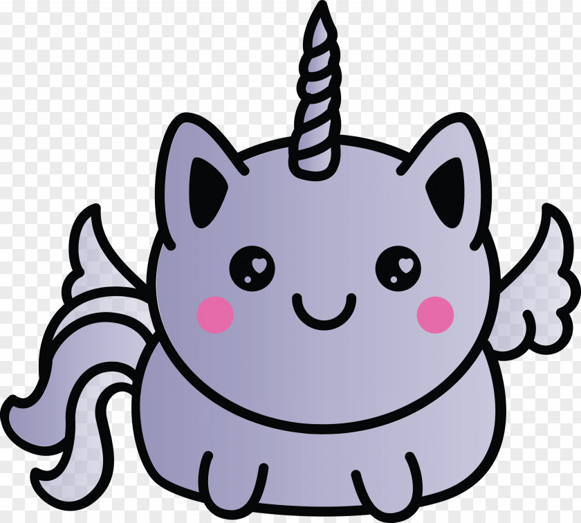 Head Cat Whiskers Cartoon Pink PNG