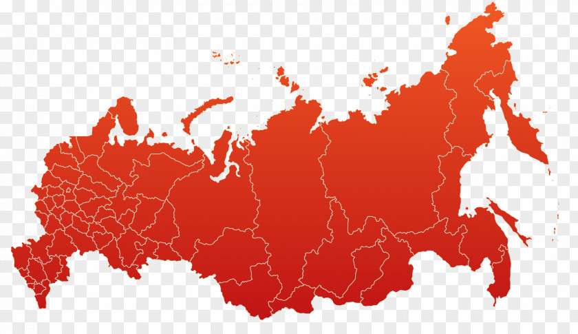 Russia Flag Background Blank Map Vector PNG