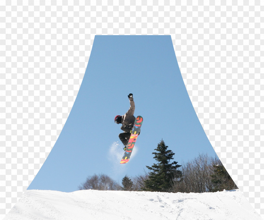 Tree Slopestyle Snowboarding Adventure Sky Plc PNG