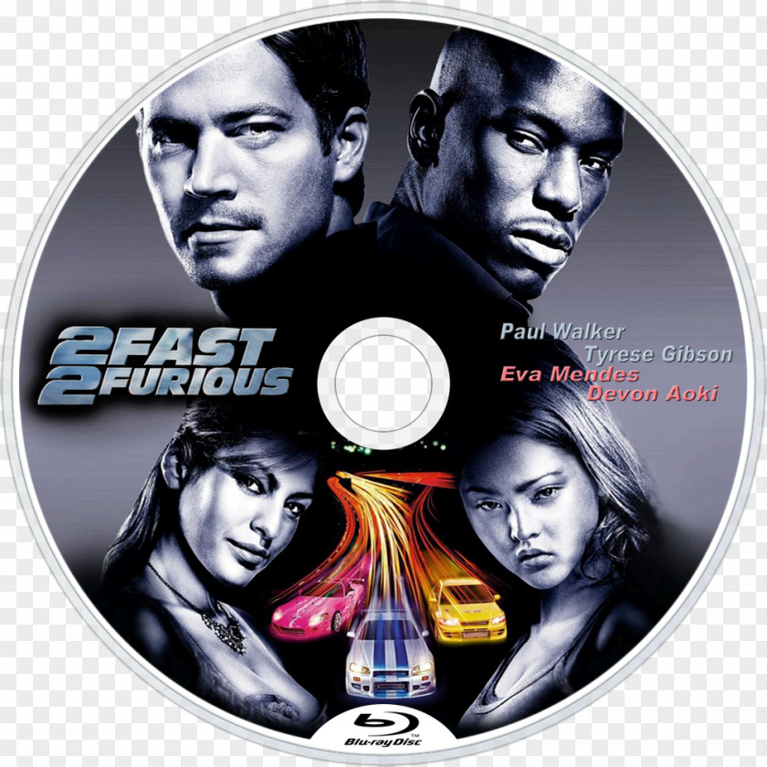 Vin Diesel Paul Walker 2 Fast Furious Brian O'Conner & PNG