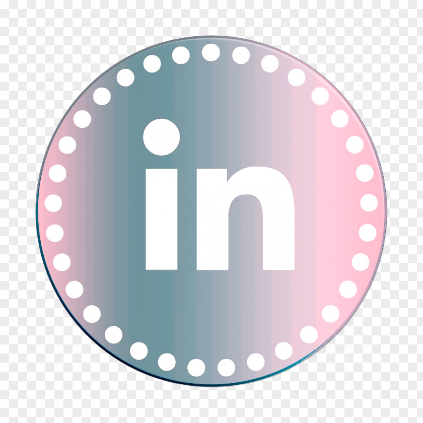 Label Plate Linkedin Icon PNG