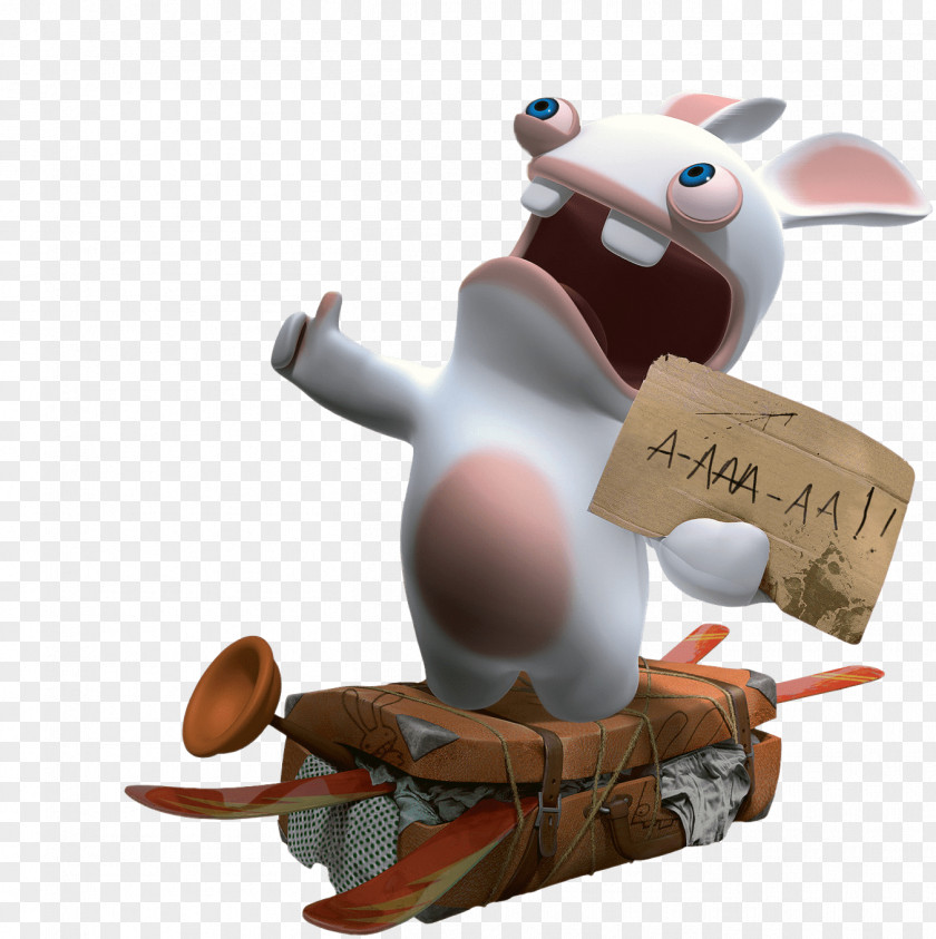 Suitcase Clipart Rayman Raving Rabbids 2 Video Game Rabbit Ubisoft PNG