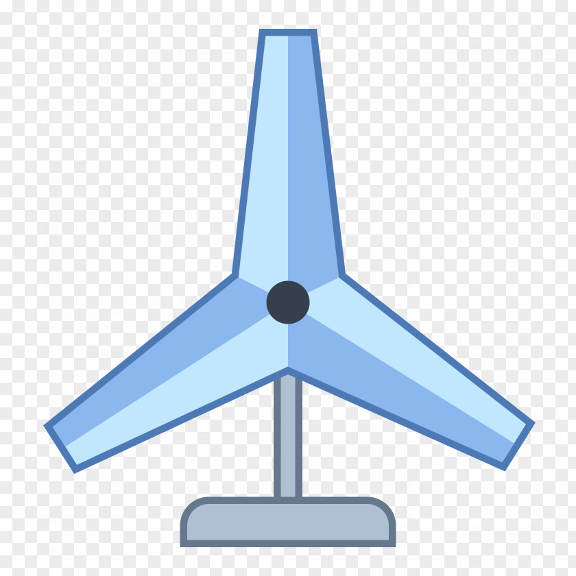 Airplane Wing Wind Turbine Power PNG