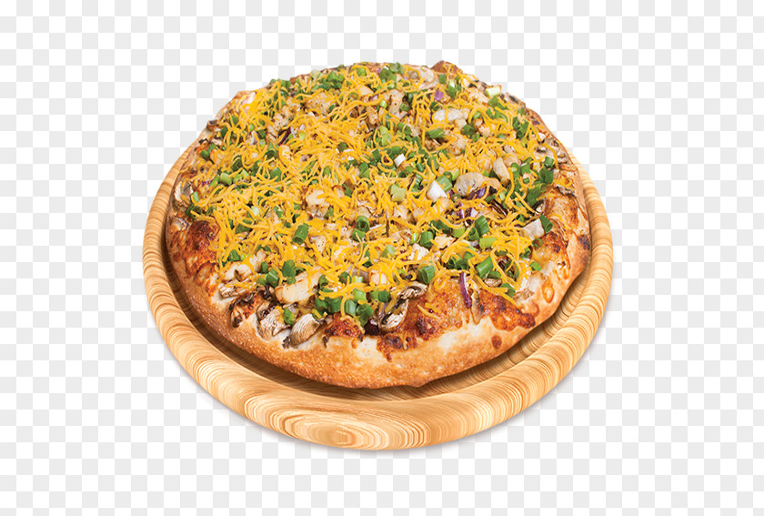 Bbq Chicken California-style Pizza Sicilian Vegetarian Cuisine Manakish PNG