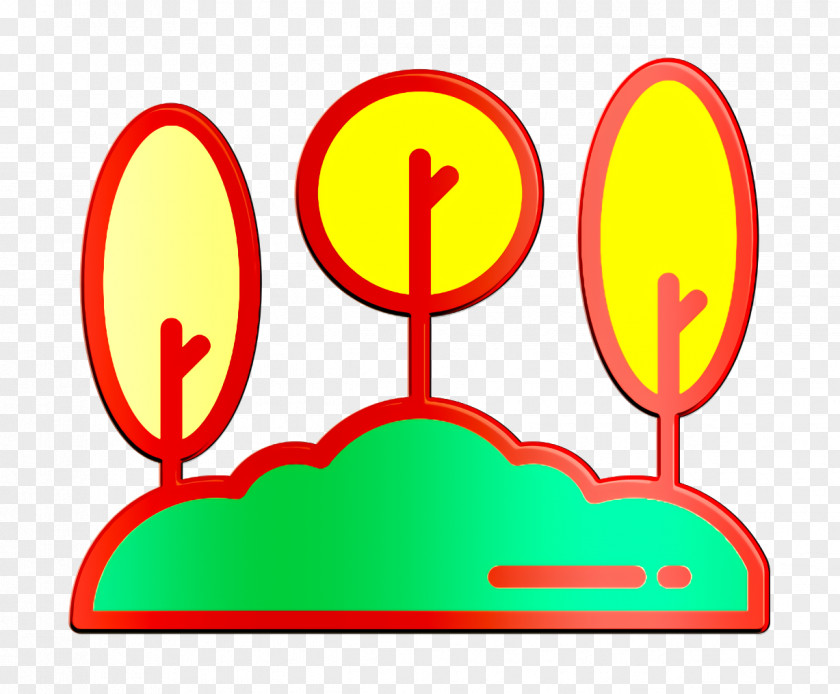 Forest Icon Nature Landscape PNG