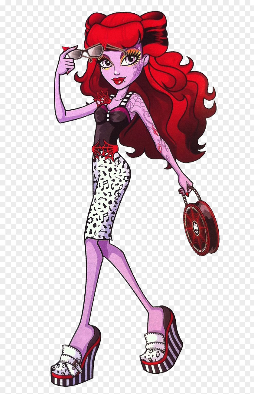 Monster High Operetta Frankie Stein Doll PNG