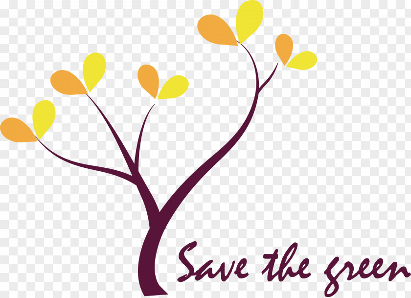 Save The Green Arbor Day PNG
