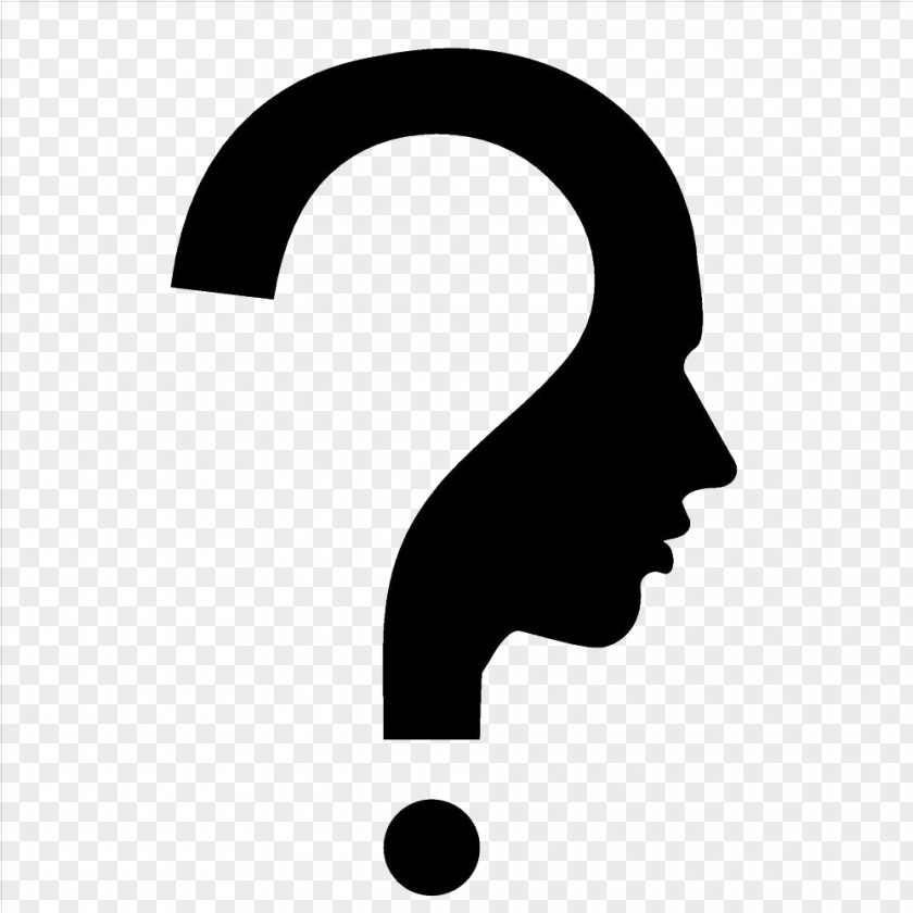 Thinking Person Question Mark Human Head Symbol PNG