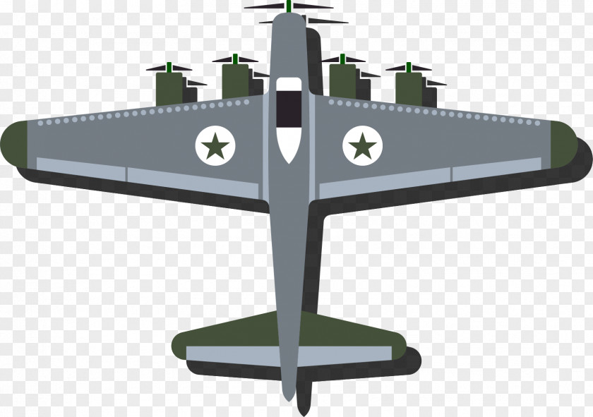 WWII MILITARY AIRCRAFT Airplane Second World War Euclidean Vector PNG