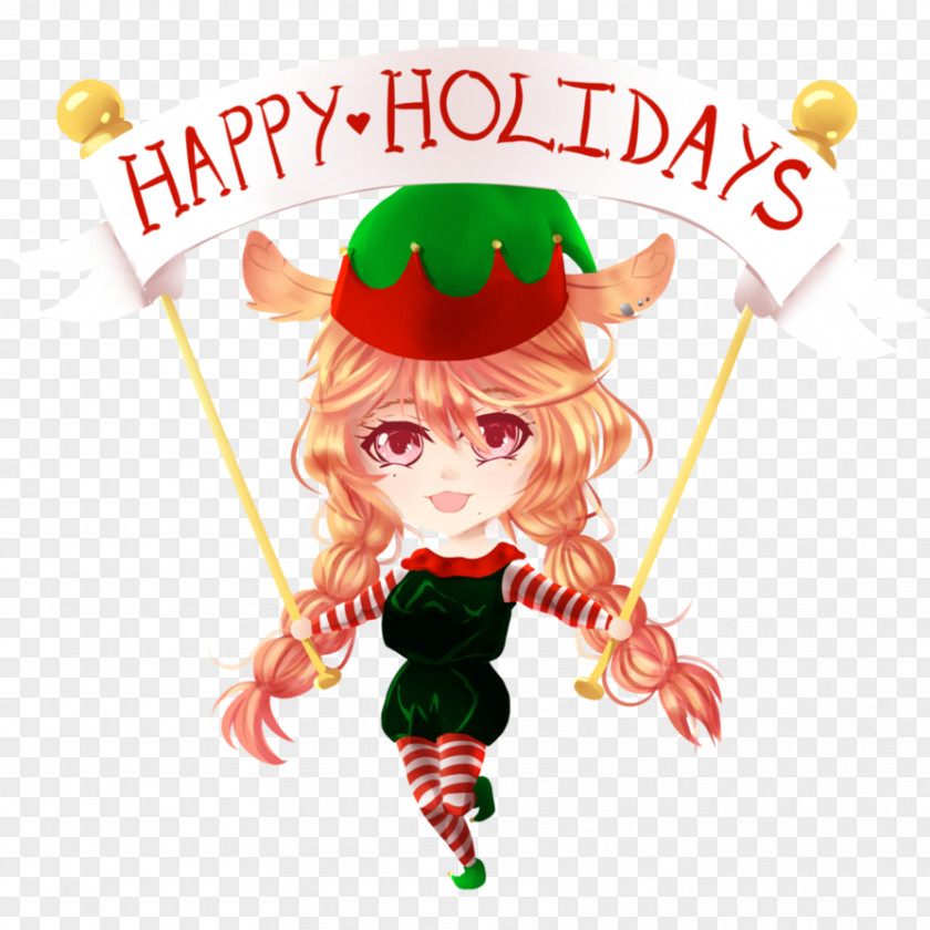 Christmas Elf Ornament Clip Art PNG