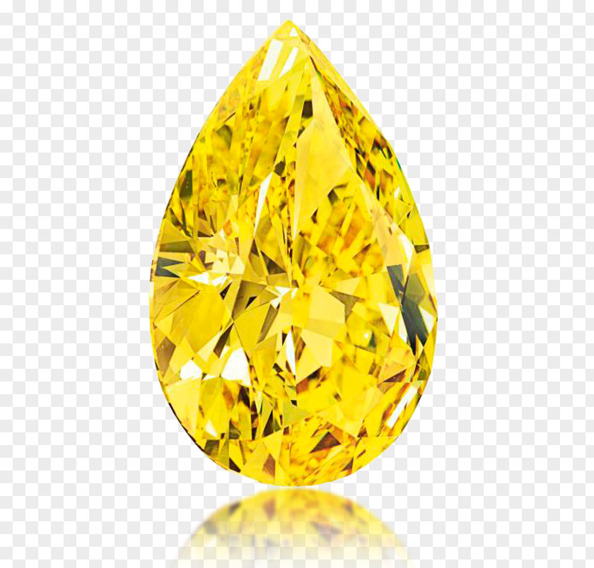 Diamond Color Carat Cora Sun-Drop Yellow PNG
