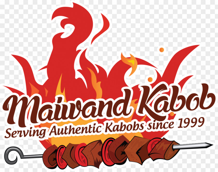 Kebab Maiwand Kabob Logo Afghan Cuisine Mediterranean PNG