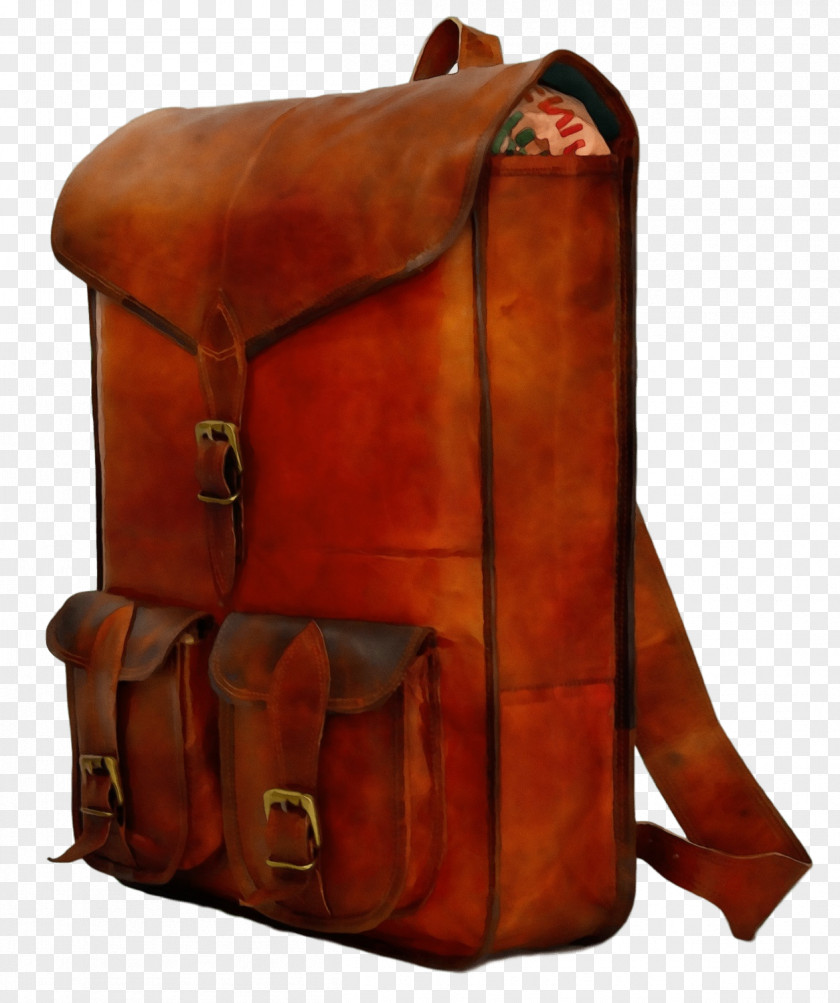 Satchel Furniture Bag Brown Leather Luggage And Bags Backpack PNG