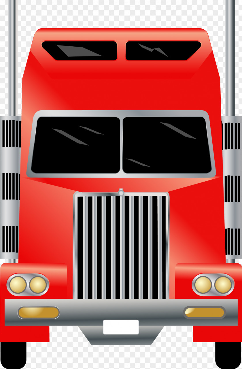 Big Truck Vector Head Car Pickup Trucks & Trailers PNG