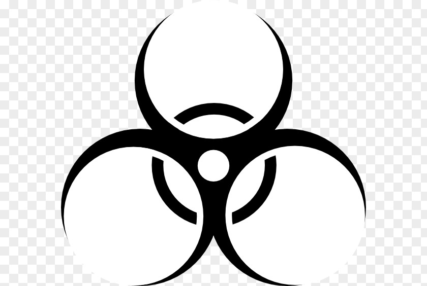 Cool Biohazard Symbols Biological Hazard Symbol Clip Art PNG