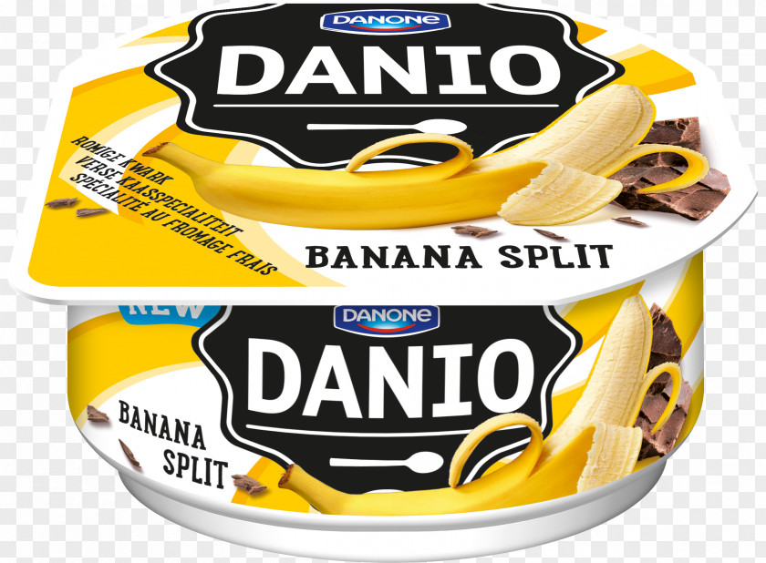 Milk Stracciatella Quark Danone Cheese PNG