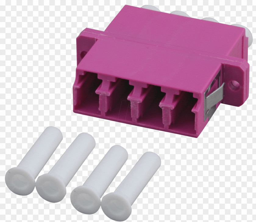 Optical Fiber Connector Electronics Multi-mode Electrical PNG