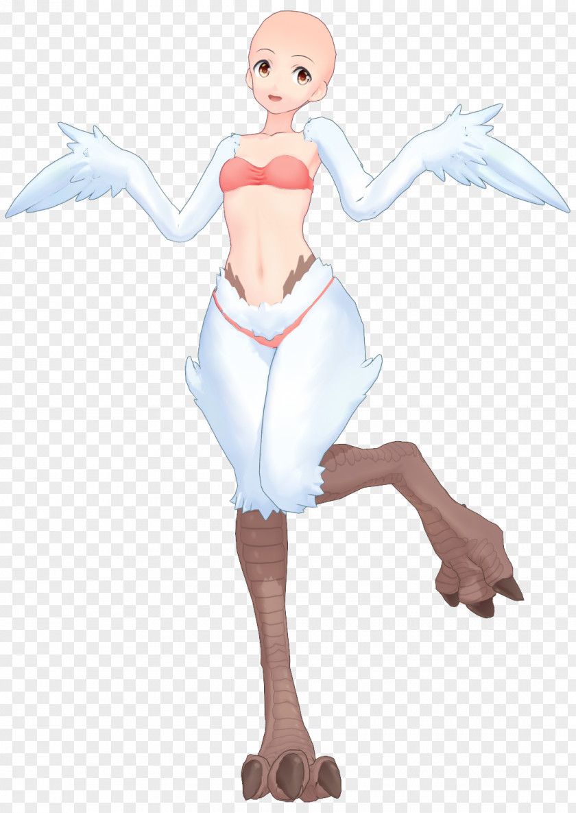 Ostrich MikuMikuDance Vocaloid Meiko Megpoid PNG