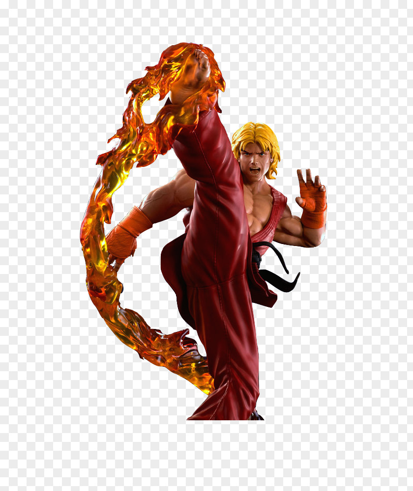 Street Fighter IV V Ken Masters Action & Toy Figures Statue PNG