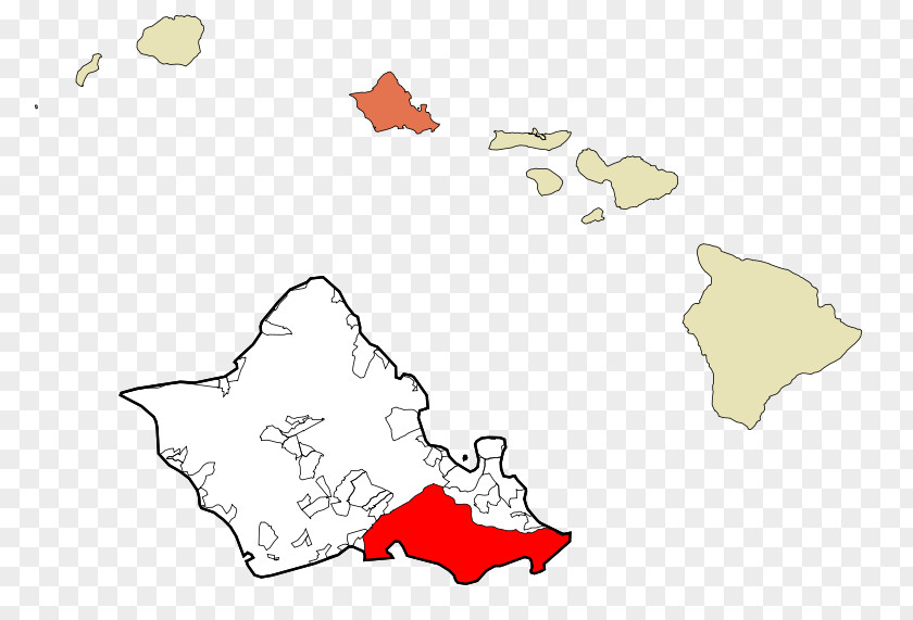 Unincorporated Area Kailua Honolulu North Koolaupoko Iroquois Point Kalaeloa PNG