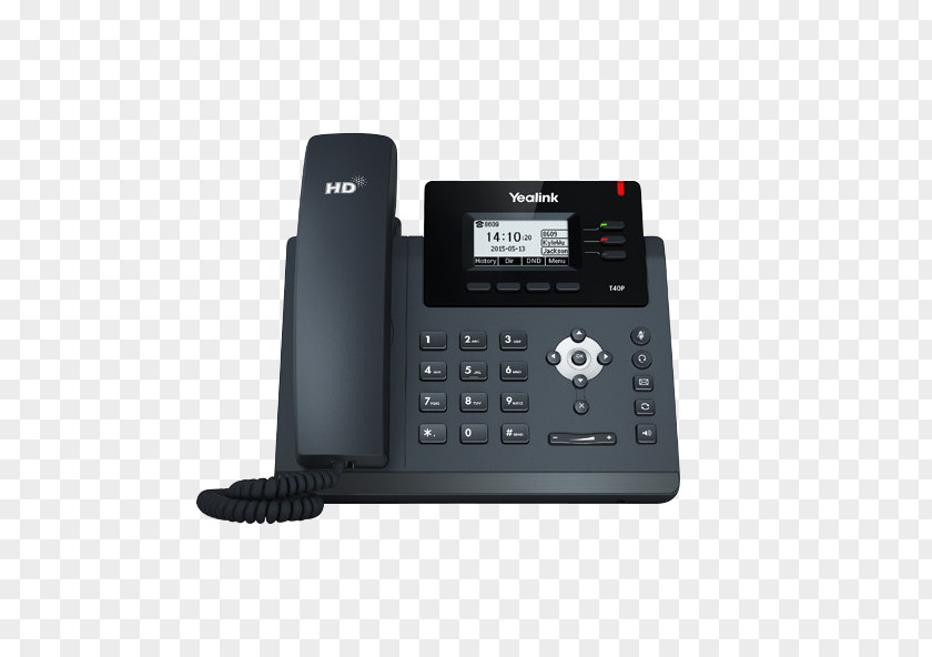VoIP Phone Yealink SIP-T40P Voice Over IP Telephone Session Initiation Protocol PNG