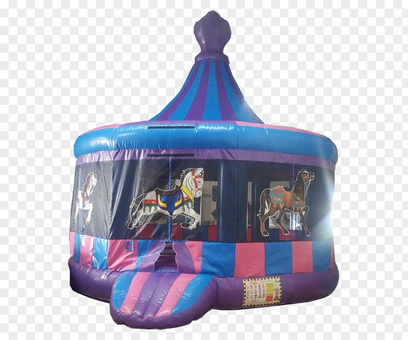 Carnival Inflatable Bouncers Carousel Renting PNG