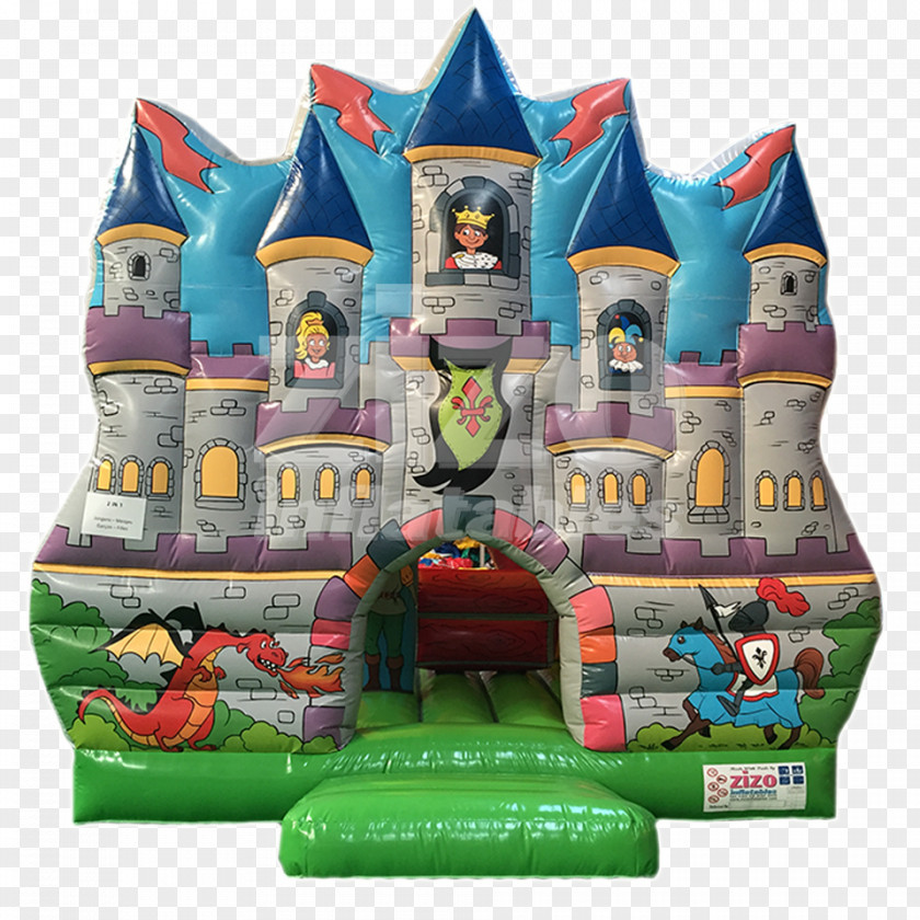 Castle Princess Game Recreation Inflatable PNG