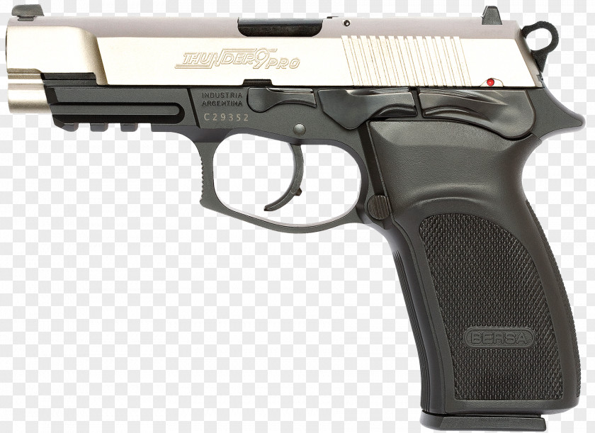 Handgun Bersa Thunder 9 380 Pistol Firearm PNG
