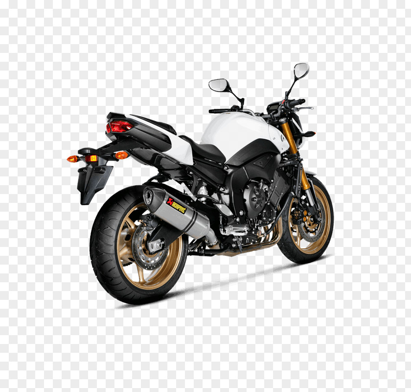 Motorcycle Exhaust System Cruiser Yamaha Motor Company FZ8 And FAZER8 Akrapovič PNG