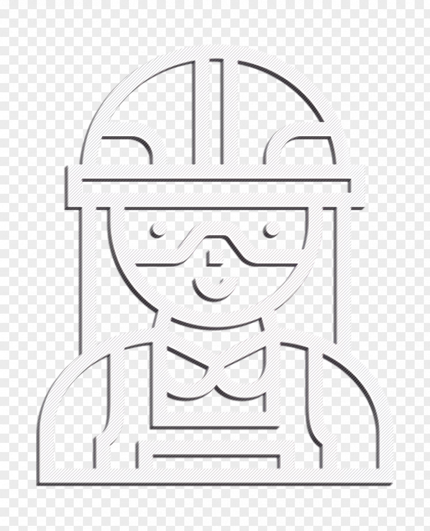 Professions And Jobs Icon Builder Construction Worker PNG