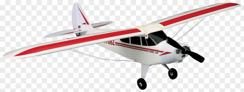 Airplane HobbyZone Super Cub S Radio-controlled Aircraft Piper PA-18 PNG