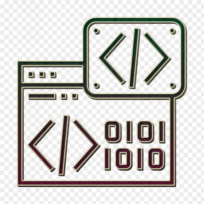 Code Icon Programming Binary PNG