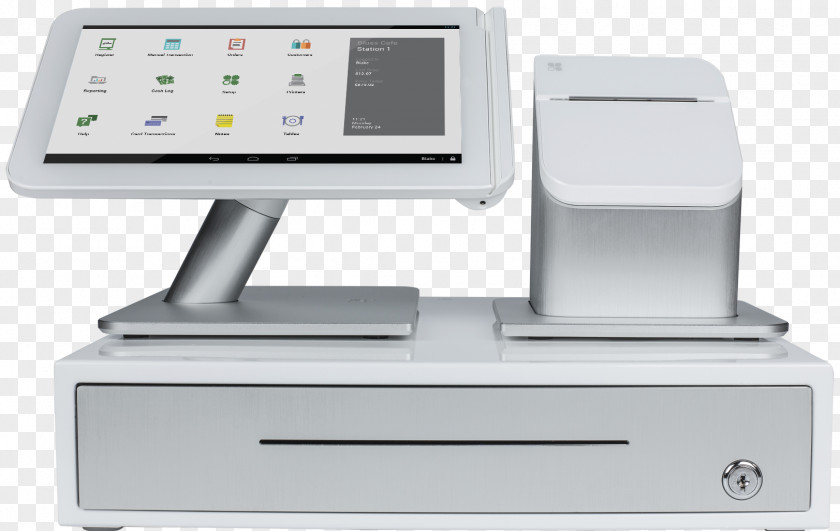 Printer Point Of Sale Clover Network Sales Merchant Services Payment Terminal PNG