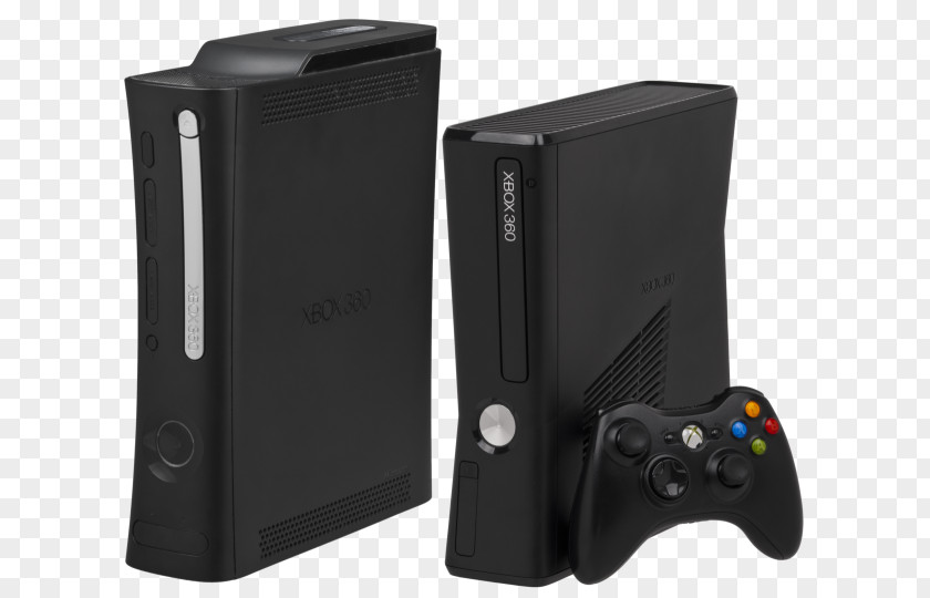 Xbox 360 S Video Game Consoles PNG