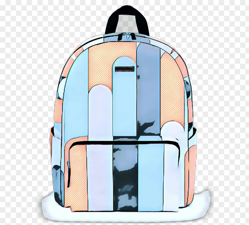 Beige Hand Luggage Backpack Bag PNG