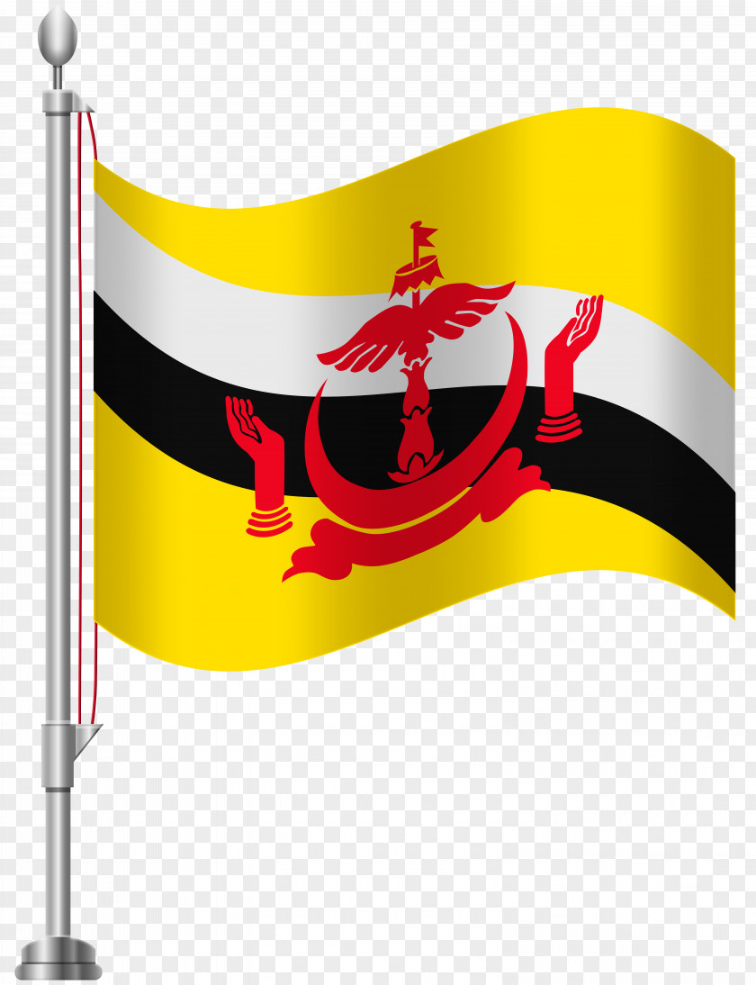Flag Of Brunei Clip Art PNG