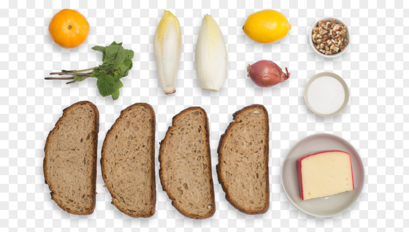 Lemon With Mint Cheese Sandwich Meal Kit Ingredient Recipe PNG