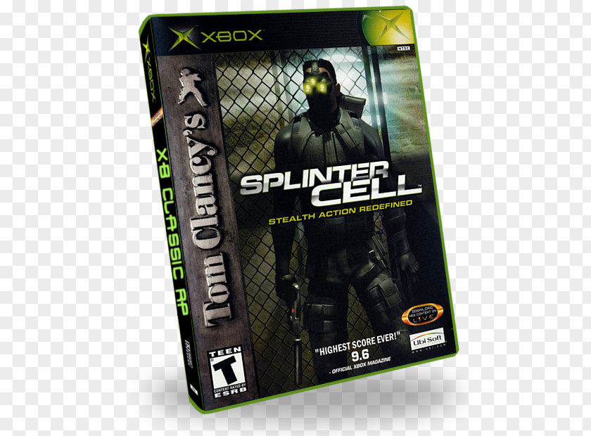 Splinter Xbox 360 Tom Clancy's Cell: Pandora Tomorrow Chaos Theory Conviction PNG