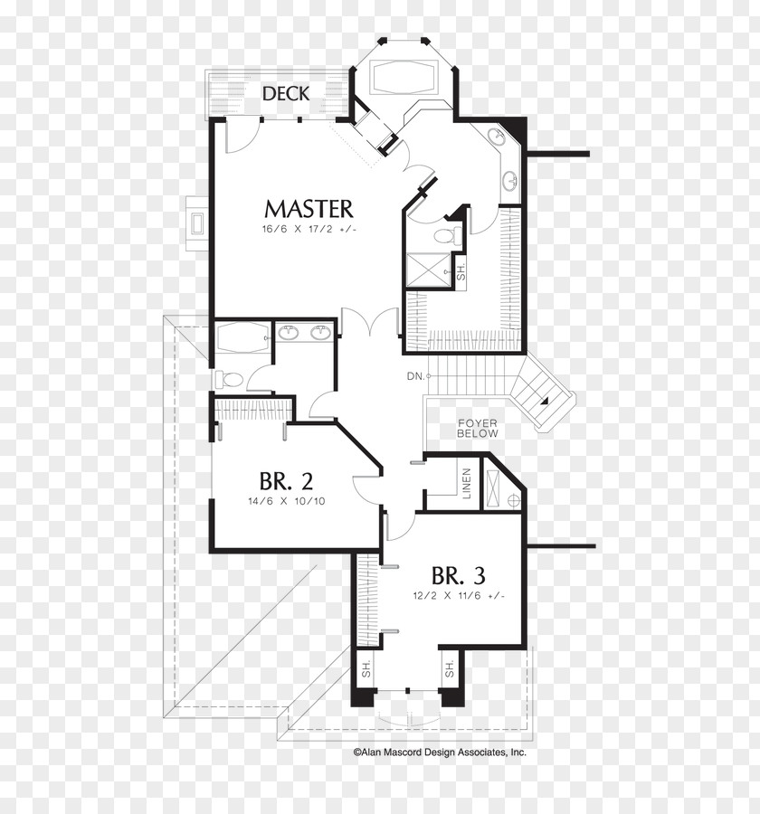 A Roommate On The Upper Floor Plan Line PNG