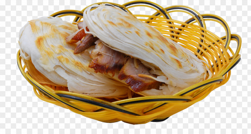 Bamboo Basket Of Hamburger Xi An Tongguan County Rou Jia Mo Fast Food Liangpi PNG