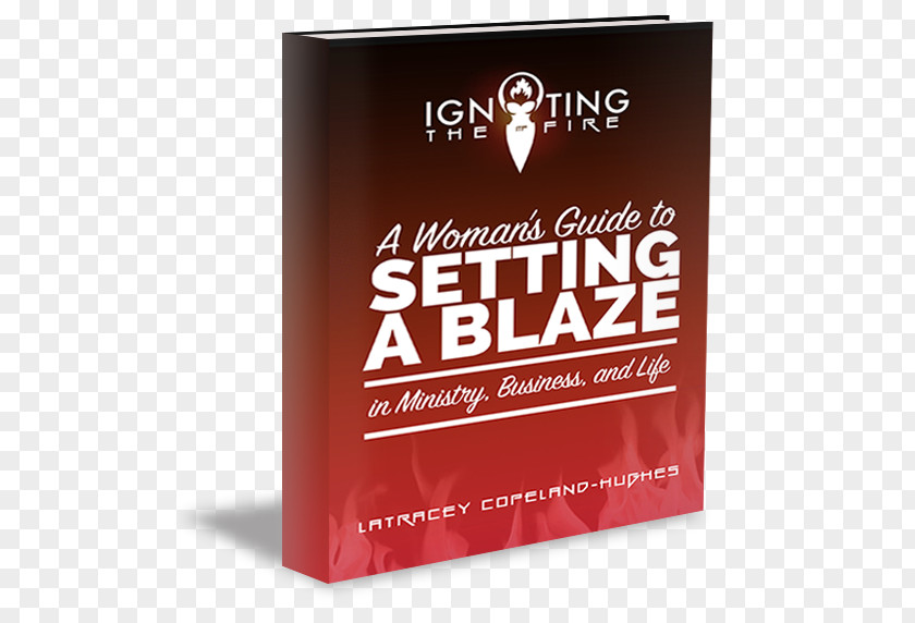 Book Igniting The Fire: A Woman's Guide To Setting Blaze In Ministry, Business, And Life Brand PNG