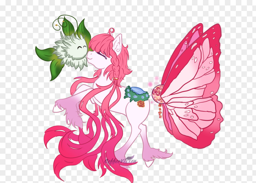 Butterfly Fairy Sugar Art Illustration PNG