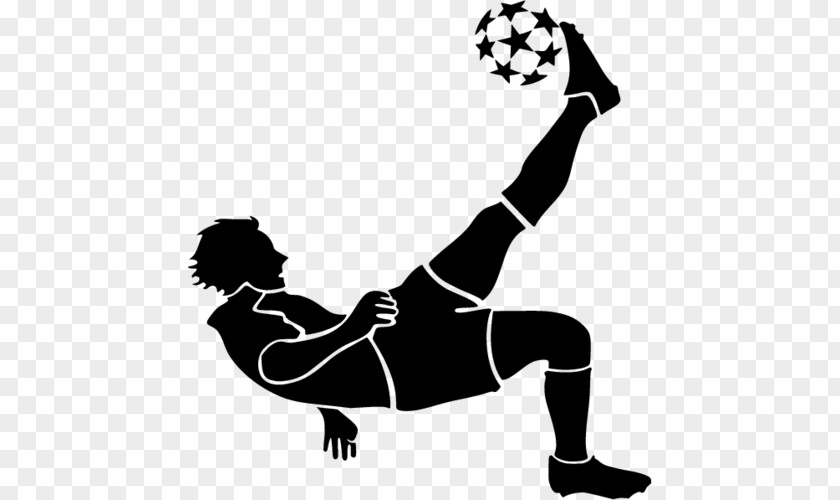 Football Wall Decal Player Sticker Bicycle Kick PNG