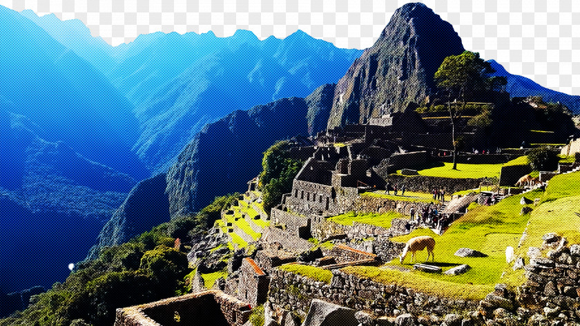 Machu Picchu Inca Empire Tourist Attraction World Heritage Site Tourism PNG