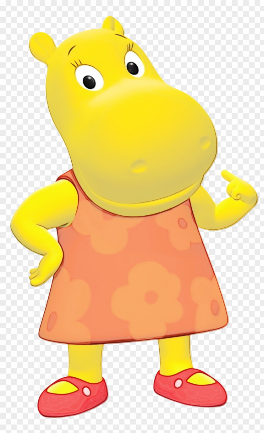 Mascot Happy Cartoon Yellow Clip Art Toy PNG