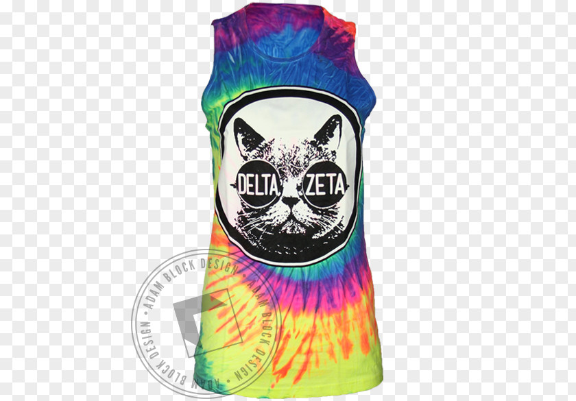 TIE DYE T-shirt Clothing Sleeveless Shirt PNG