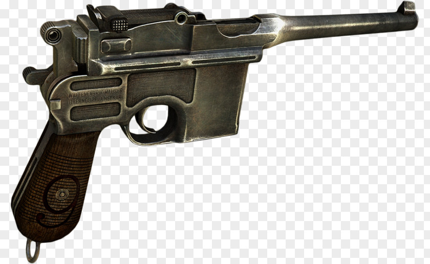Weapon Mauser C96 Firearm Pistol 7.63×25mm PNG